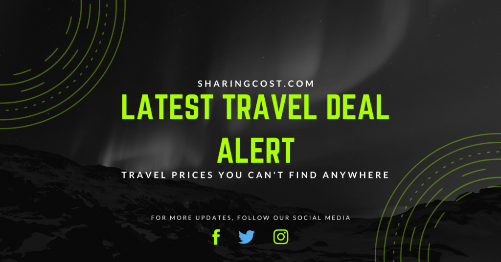 Latest Travel Deal sharing cost.com 2 min