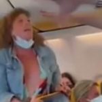 VIDEO: Woman attacks another female passenger over argument about facemasks on Ryanair flight